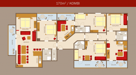 170m² WOHNUNGEN